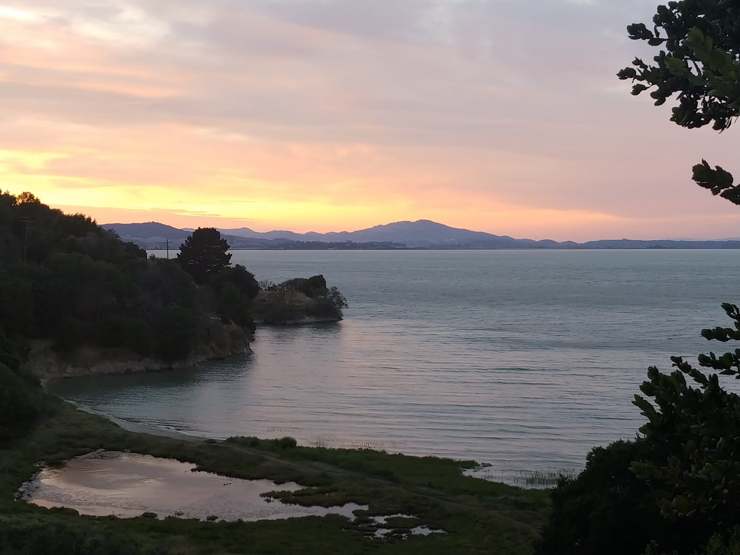 By the Water at Sunset (San Rafael)